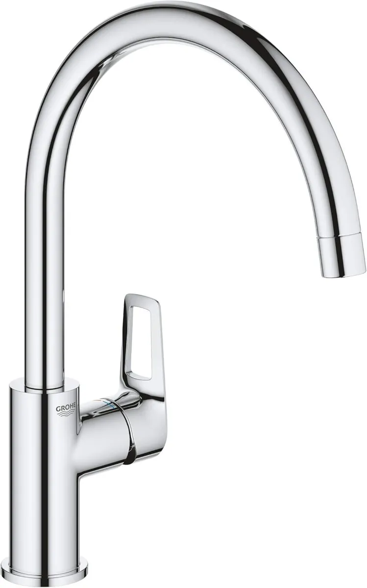 Bauloop Single-Lever Sink Mixer 1 2" Chrome - Image 1