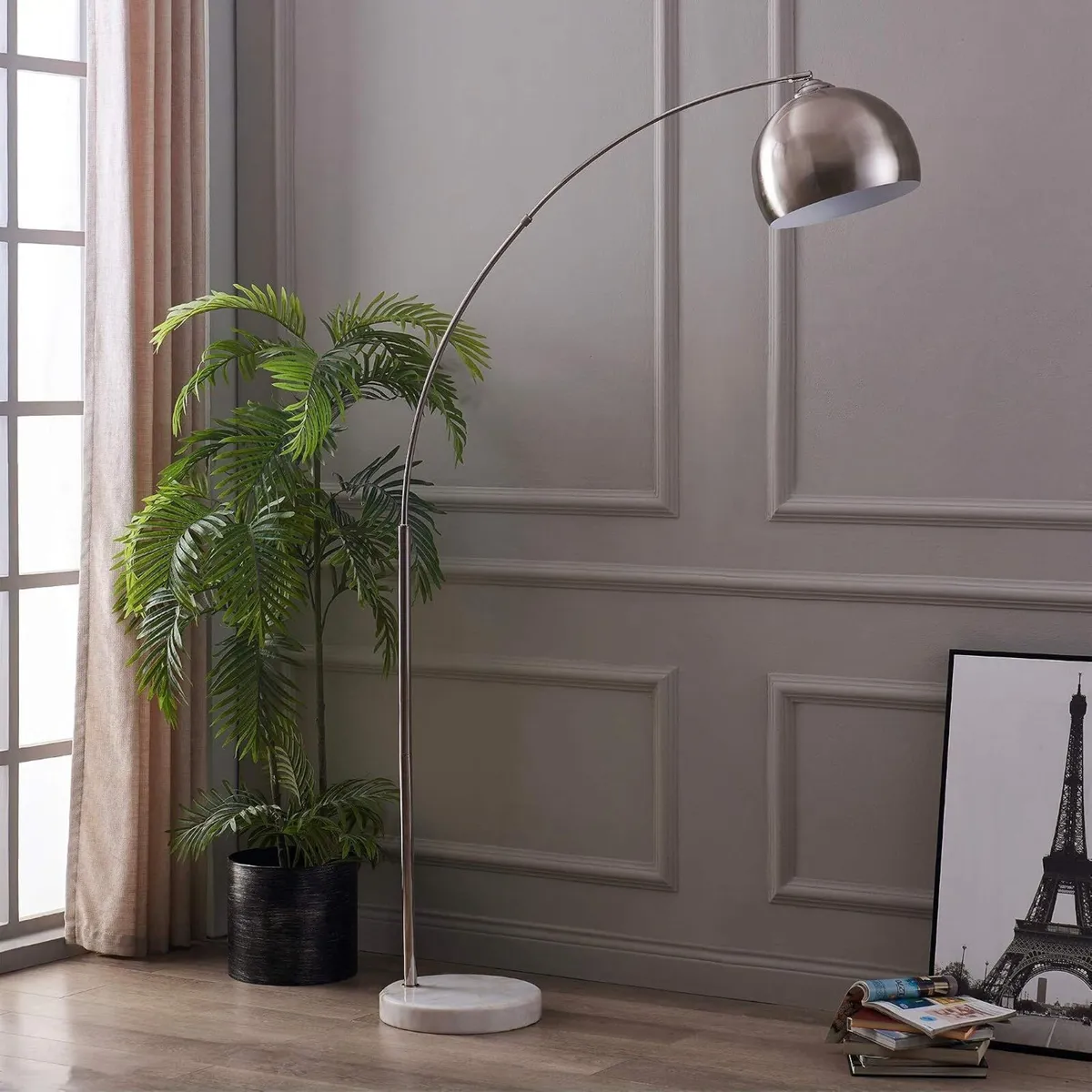 Versanora Arquer 173CM Arc Floor Lamp for Living - Image 4