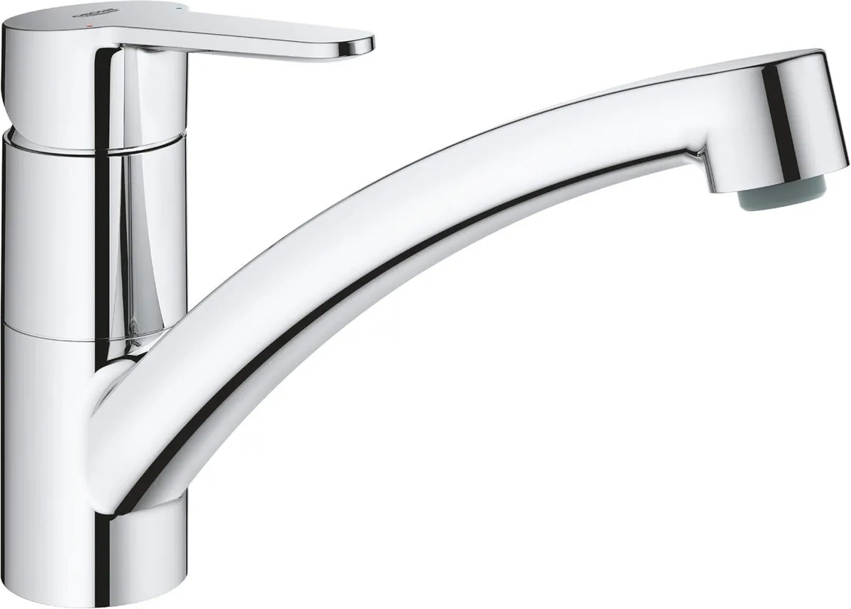 Baueco Single-Lever Sink Mixer 1 2" Chrome - Image 1