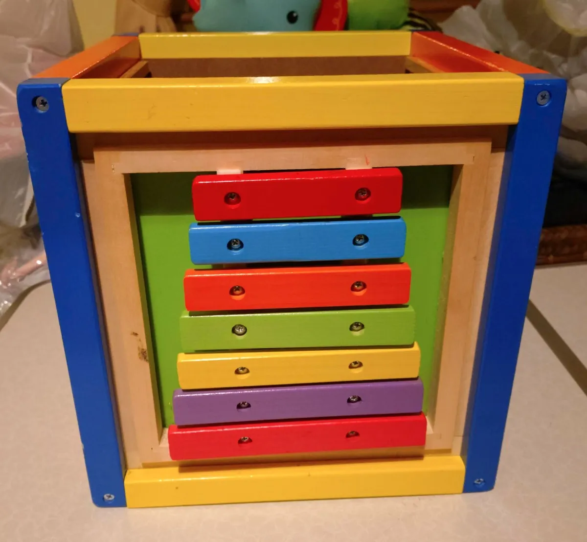 ACTIVITY CUBE FOR SMALL KIDS (USED). - Image 2