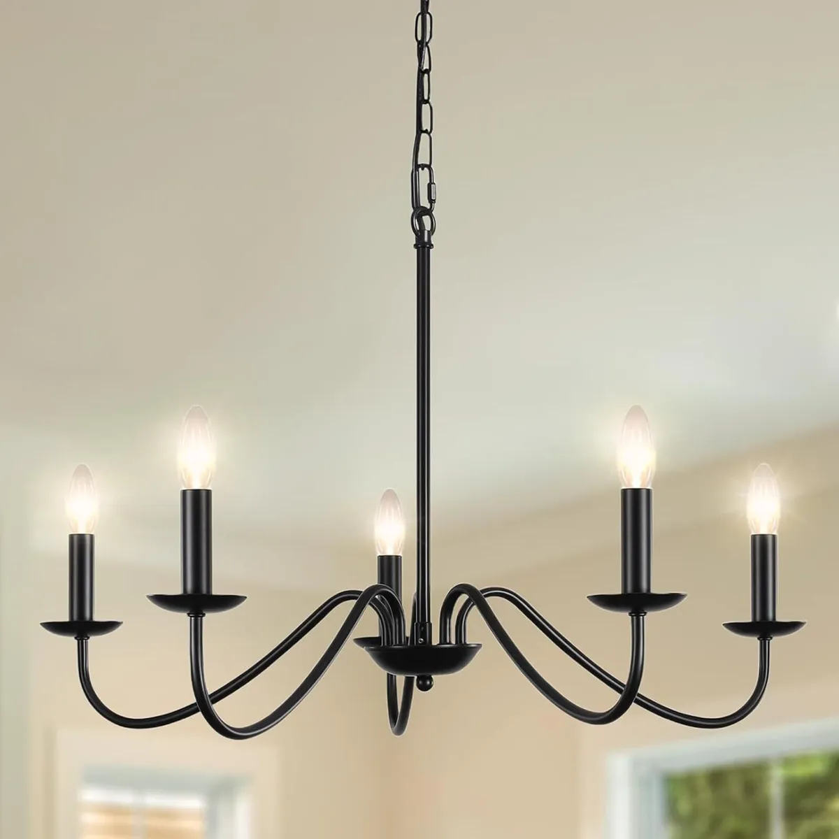 Chandelier 8-Light Farmhouse Chandeliers Ceiling - Image 1