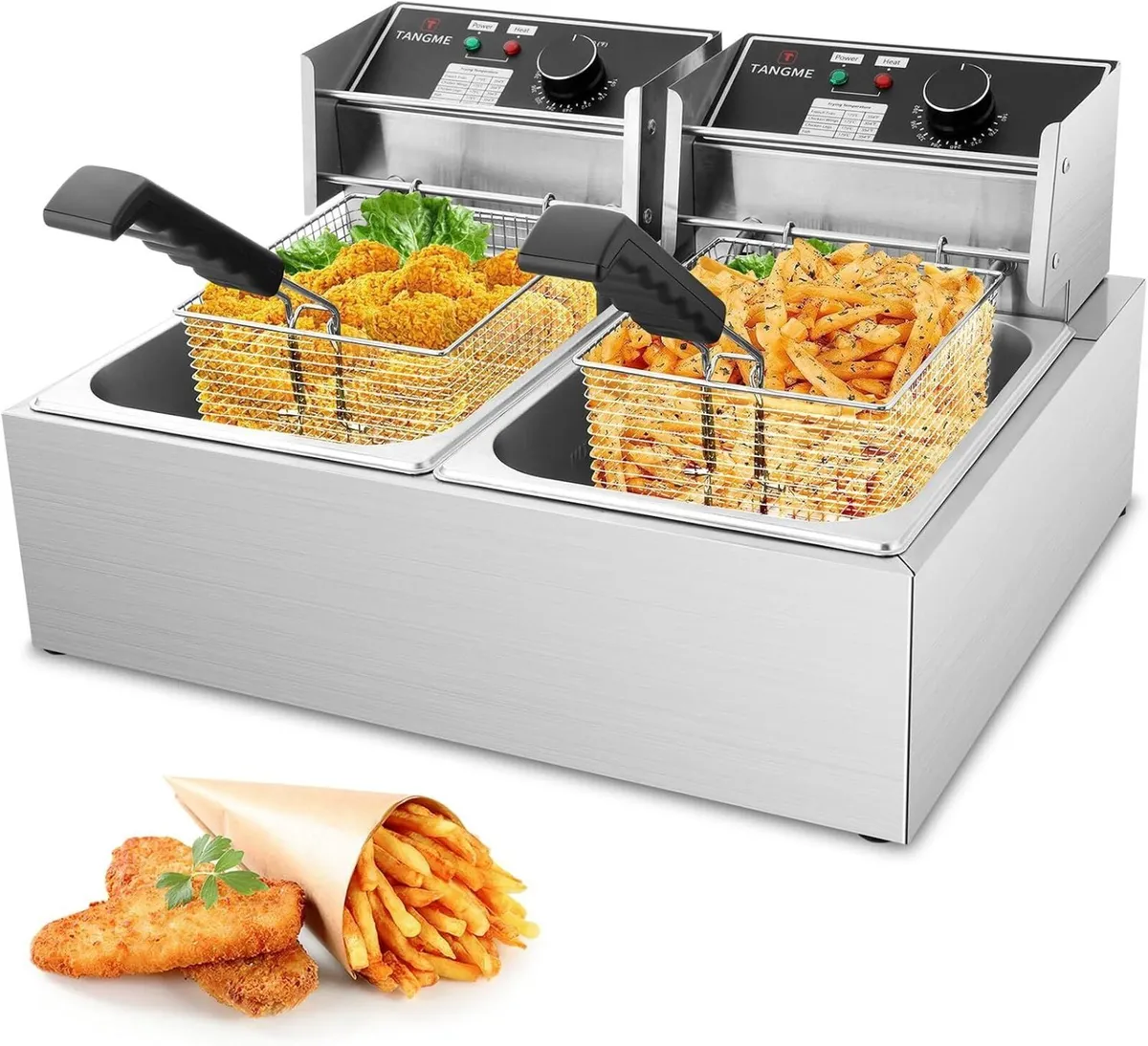 Commercial Deep Fryer 5000W Electric Fryers - Image 1