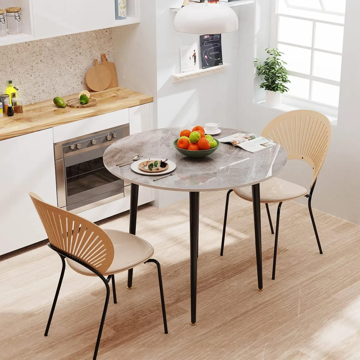 Kitchen Dining Room Table Sintered Stone Marble - Image 1