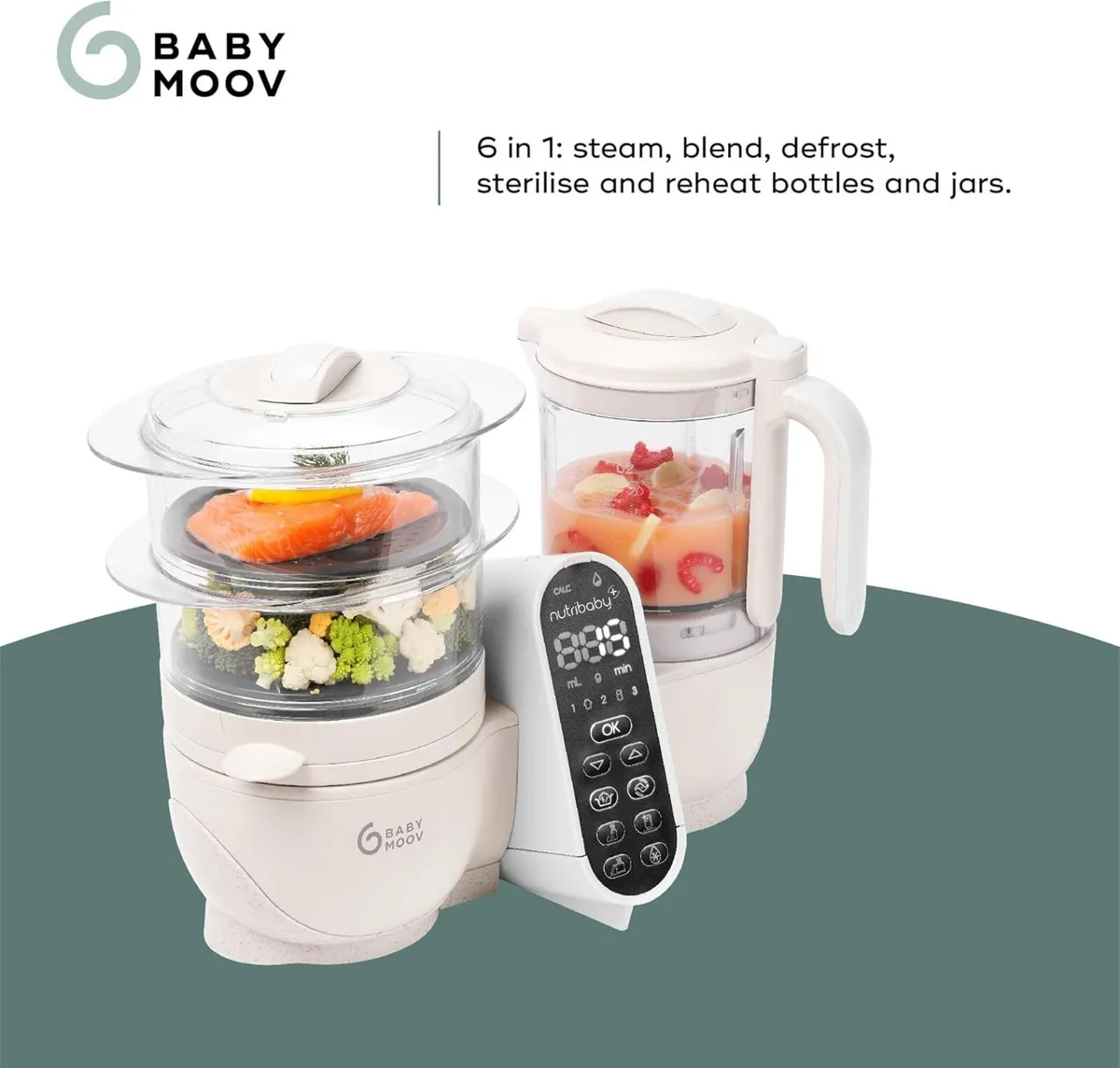 6-In-1 Multi-Purpose Food Processor Steam Cooker - Image 2