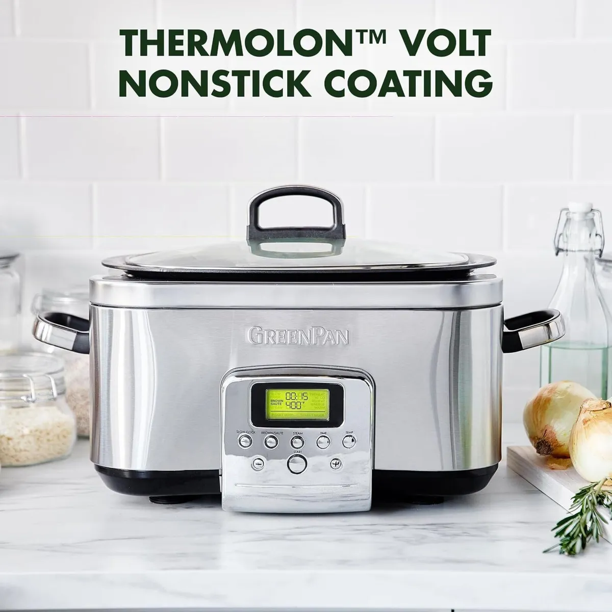 Elite 8-In-1 Programmable 6L Electric Slow Cooker - Image 2