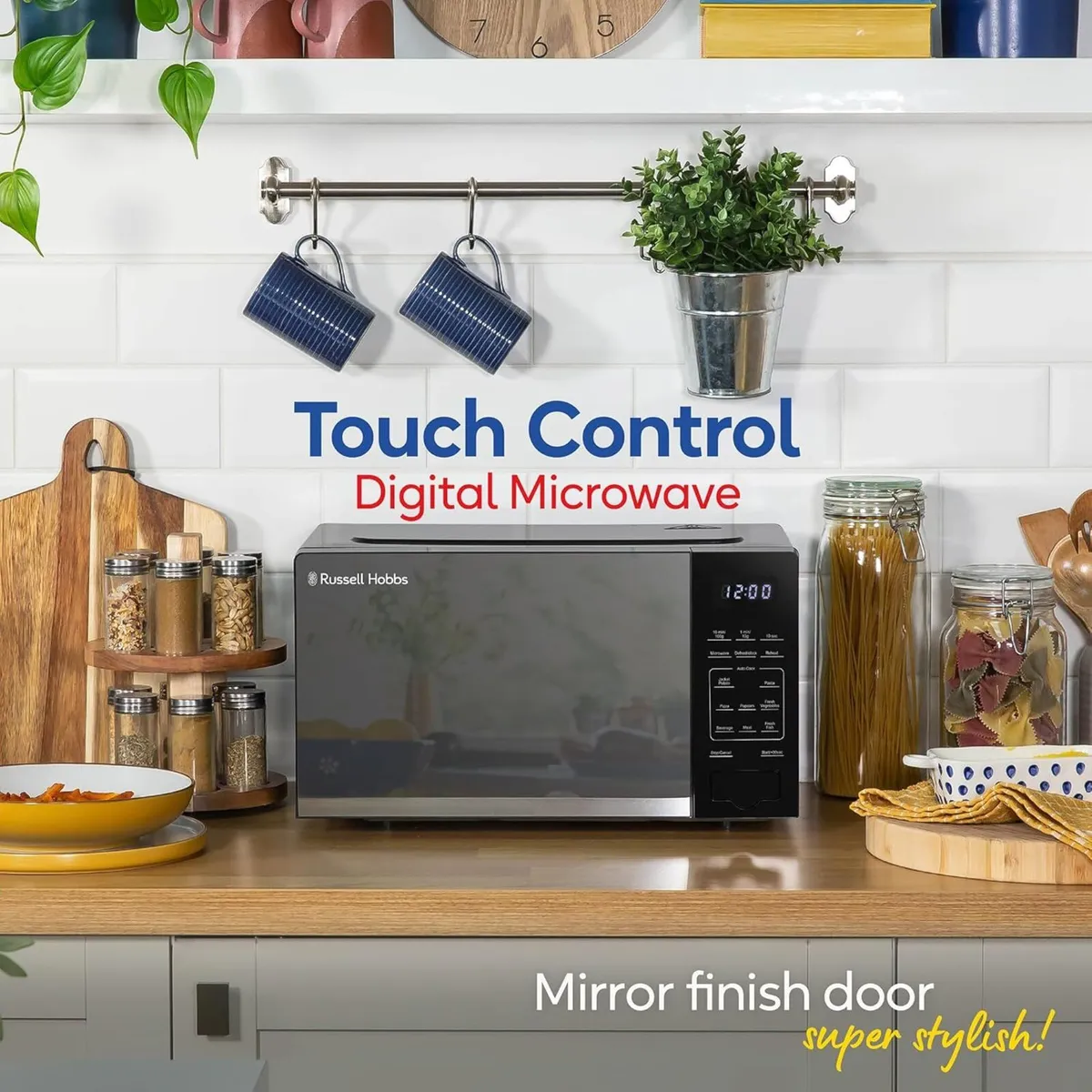 Touch Control Digital Solo Microwave 20L 800W - Image 3