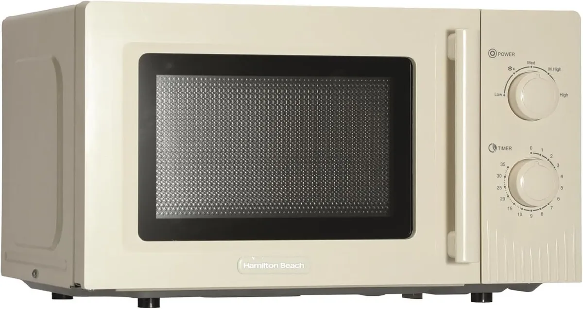 Microwave 20L Miami 800W Manual Dial Controls - Image 2