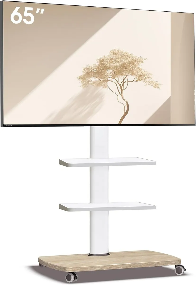 Mobile TV Stand for 32-65 Inch Tvs Up - Image 1