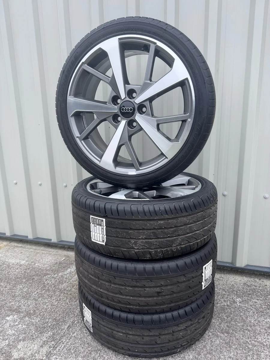 Genuine 18” Audi Alloys - Image 2
