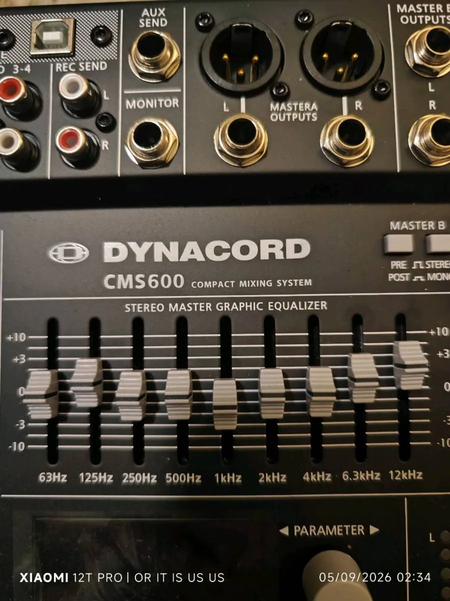 Dynacord CMS 600-3 Mixing Desk - Image 4