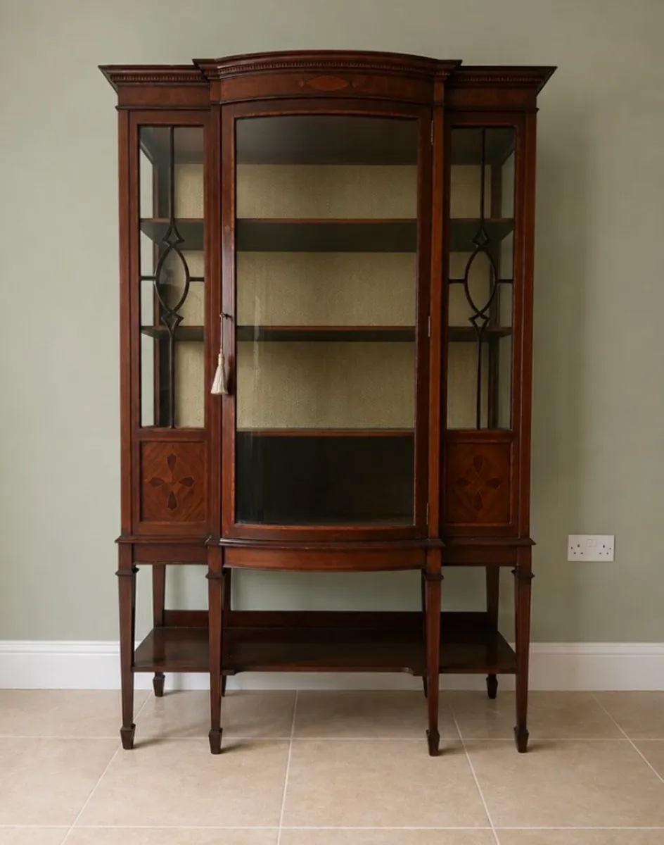 Antique Sheraton Display dresser