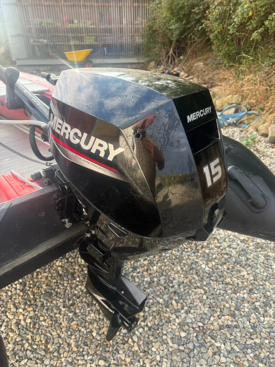 15hp Mercury Outboard - Image 3