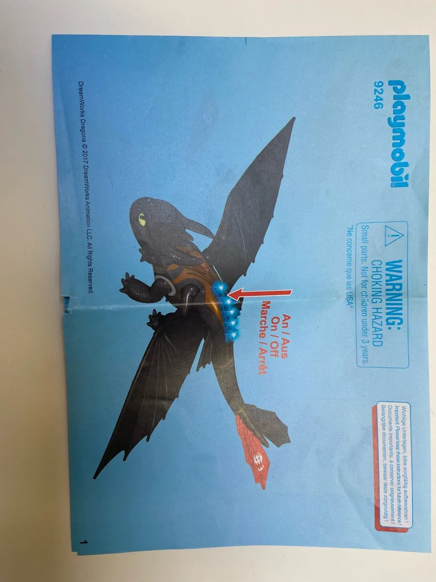 Playmobil Dragons Hiccup And Toothless Play Set - Image 4