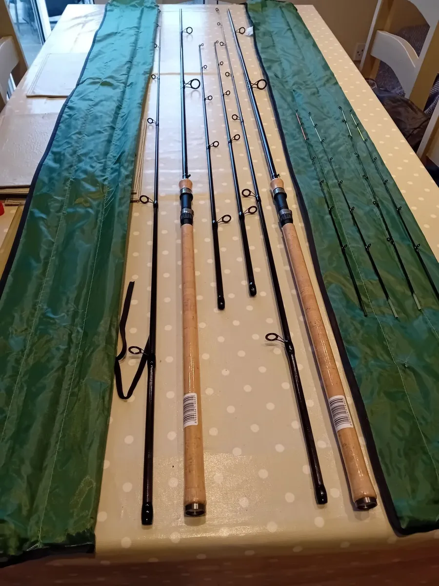 Brand new tench rods