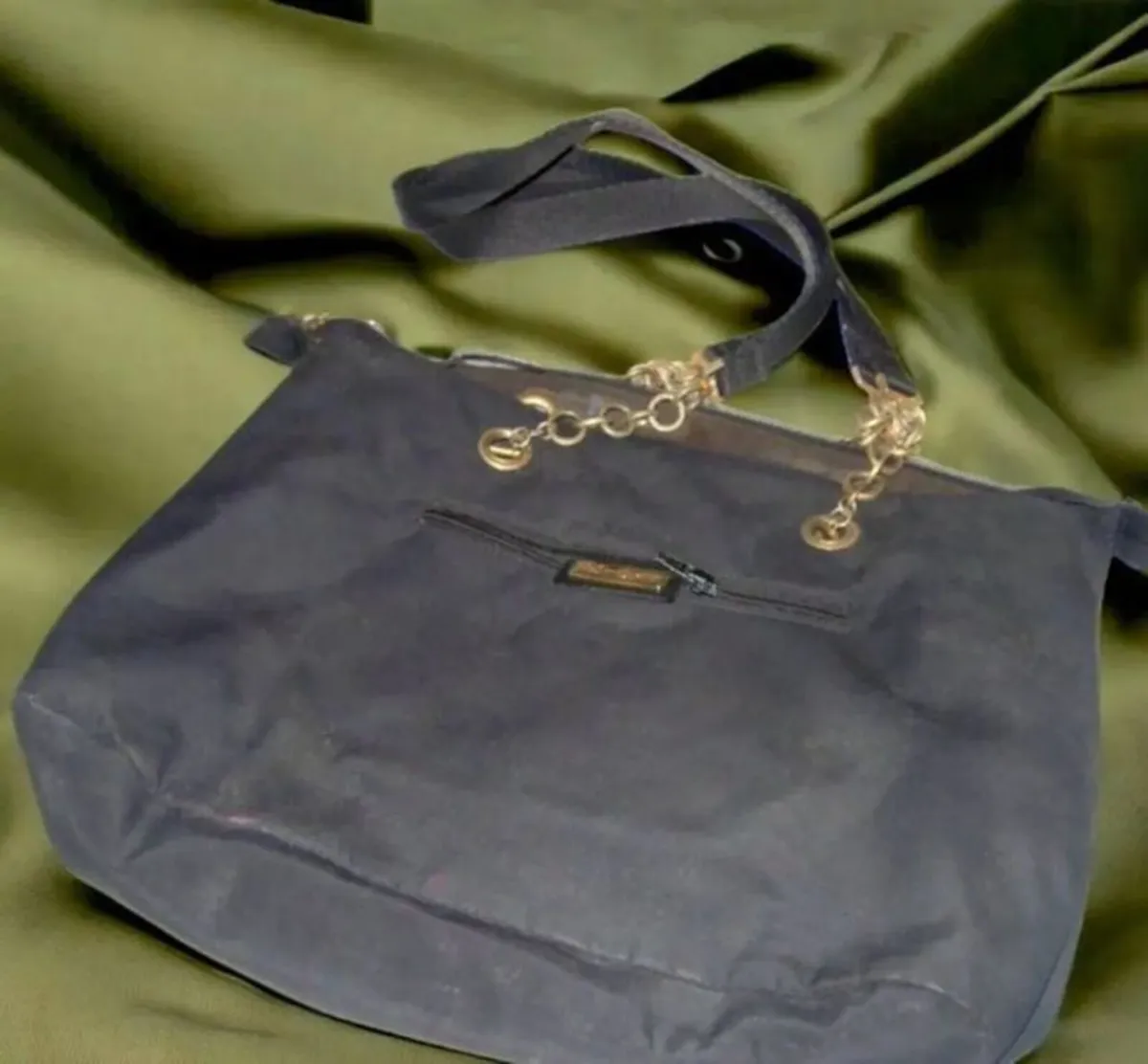 Authentic YSL Tote Bag & Charm/All Docs Etc - Image 3