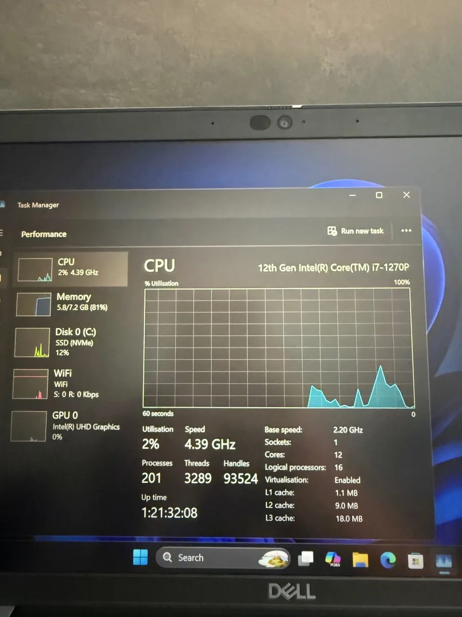 Dell Latitude 5431 Laptop i7/8GB/256SSD/FHD - Image 2