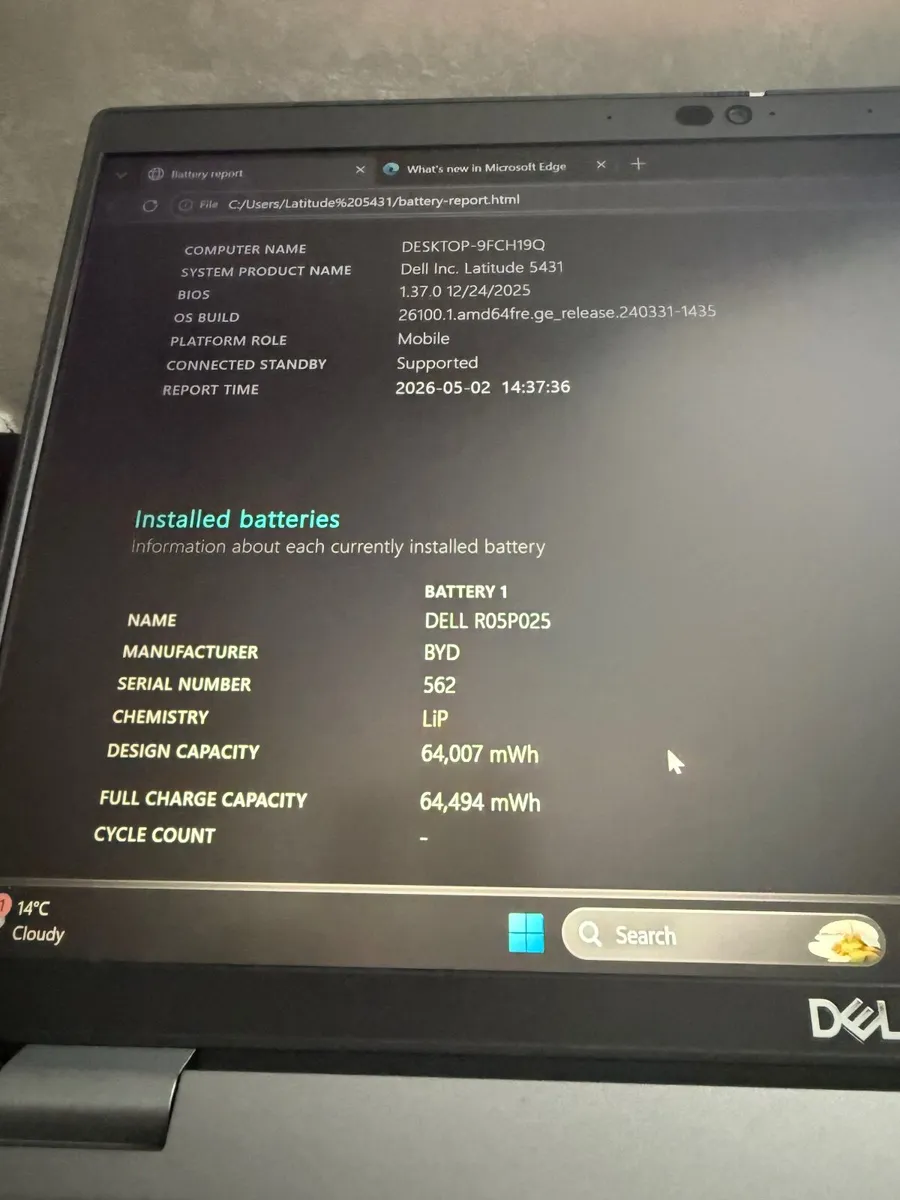 Dell Latitude 5431 Laptop i7/8GB/256SSD/FHD - Image 3