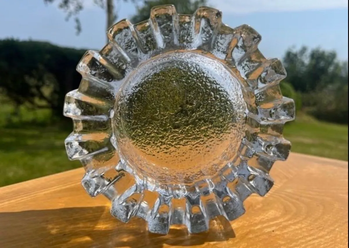 Swedish art glass - mid century - rare piece - Image 1