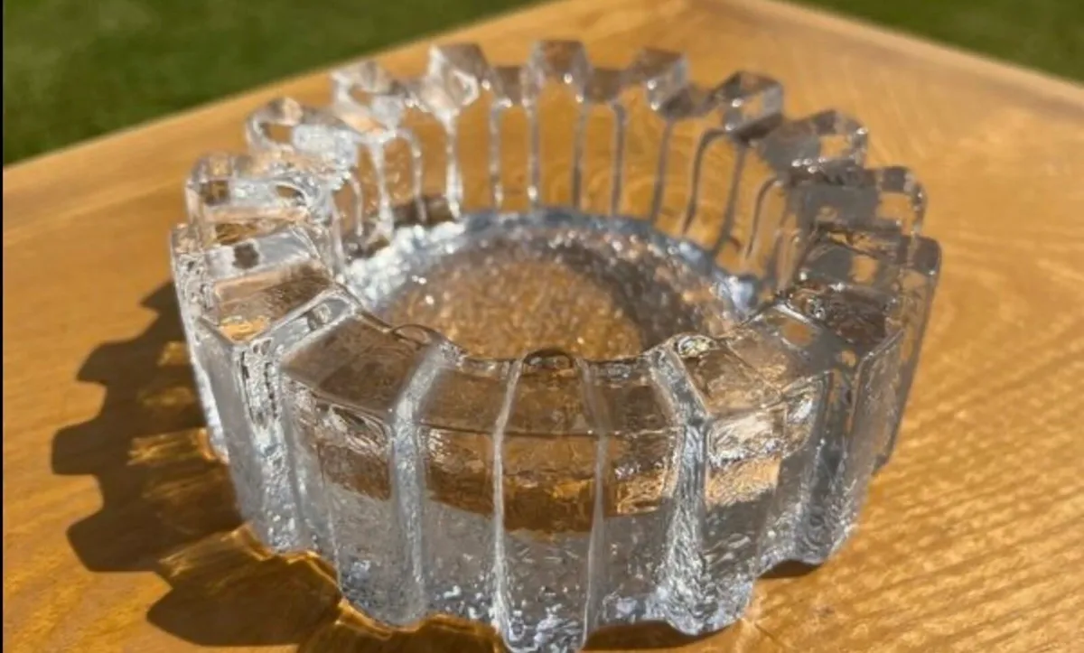 Swedish art glass - mid century - rare piece - Image 3