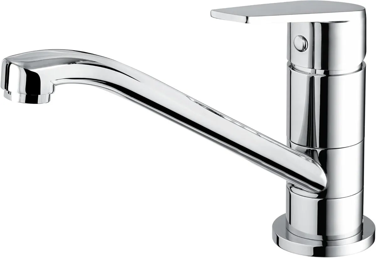 Cinnamon Low Spout Kitchen Tap Chrome Cnn Efsnk - Image 1