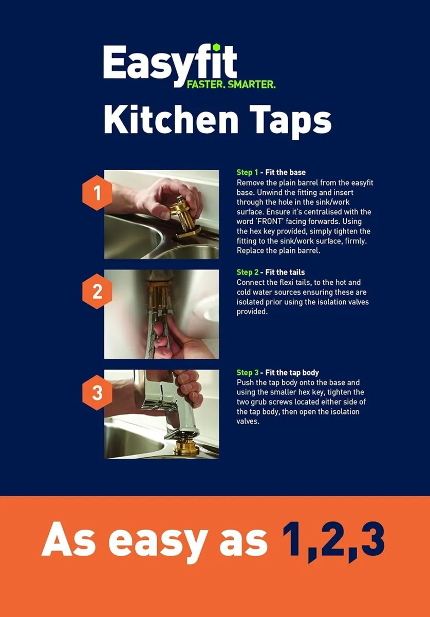 Java Low Spout Kitchen Tap Chrome J Sfsnk - Image 3