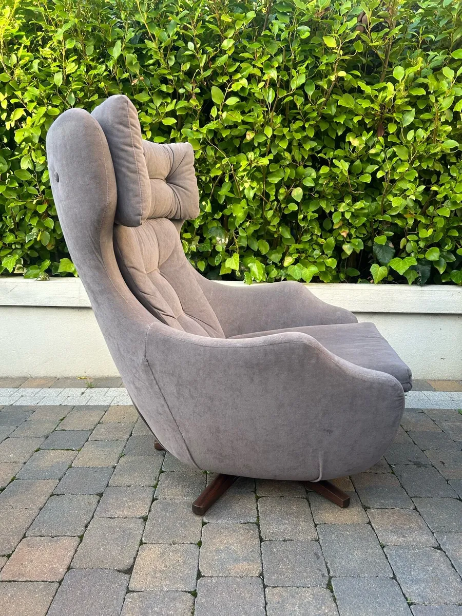 Parker knoll statesman egg chair retro vintage - Image 3