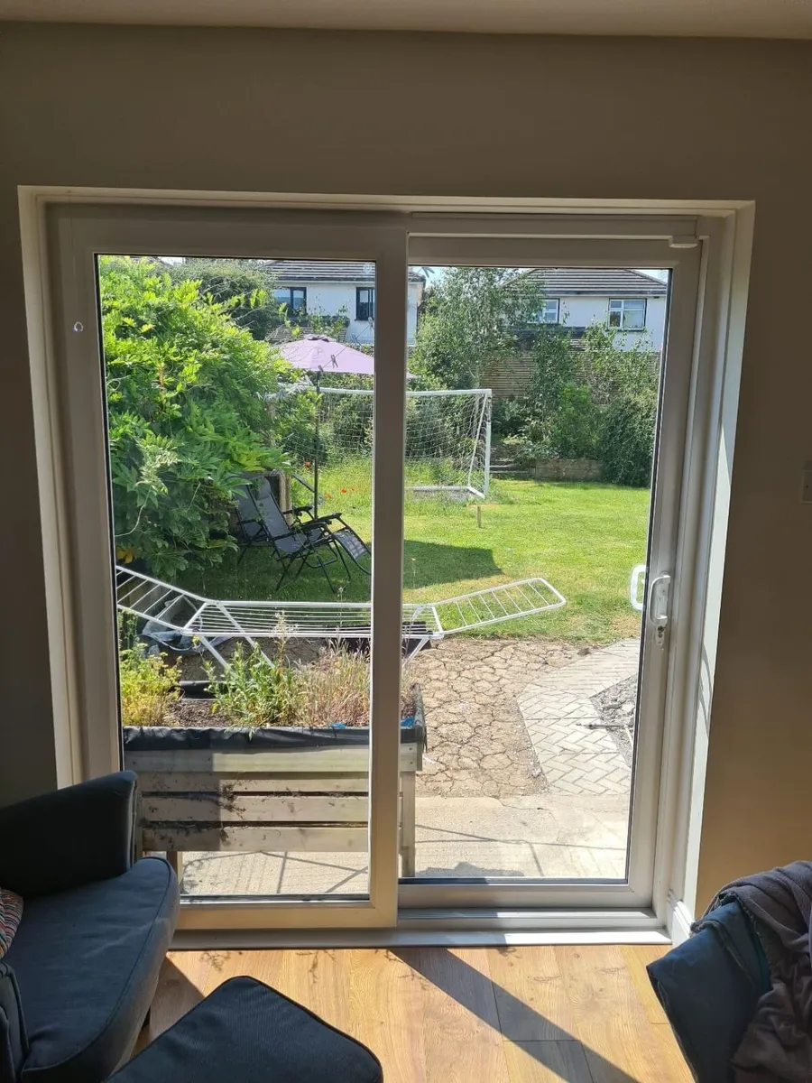 uPVC patio sliding door with frame - Image 1