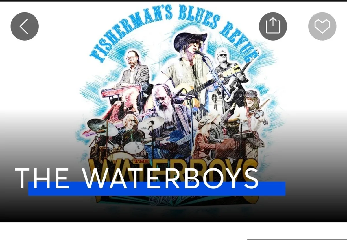 2 Waterboys STANDING tickets