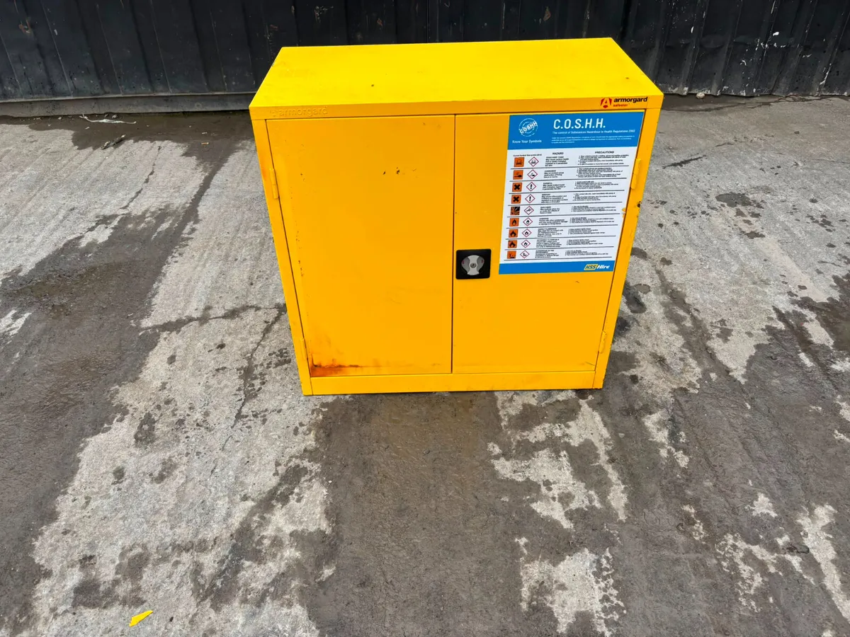 Armorgard  hazardous substance storage cabinet - Image 1