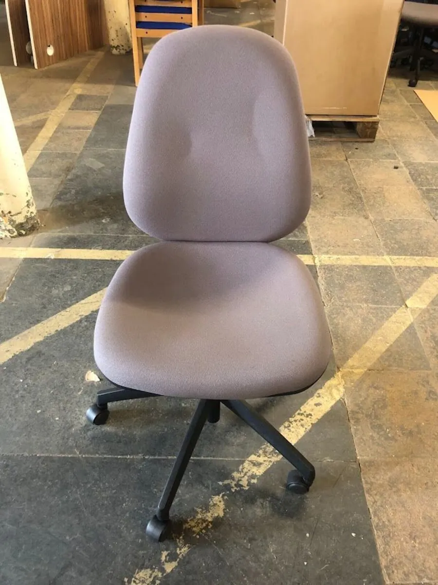 Preowned Office Chairs in Grey - £30+VAT each - Image 2