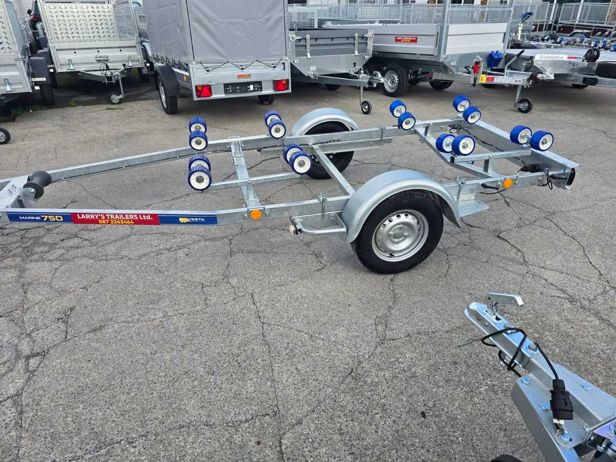 1000kg Single Axle Boat Trailer - Image 2