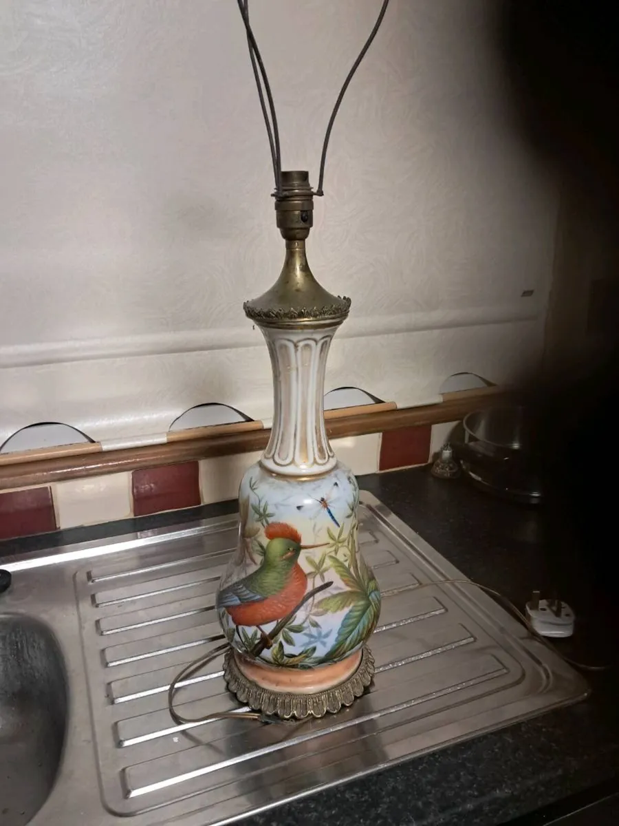 French Side Table Lamp - Image 1