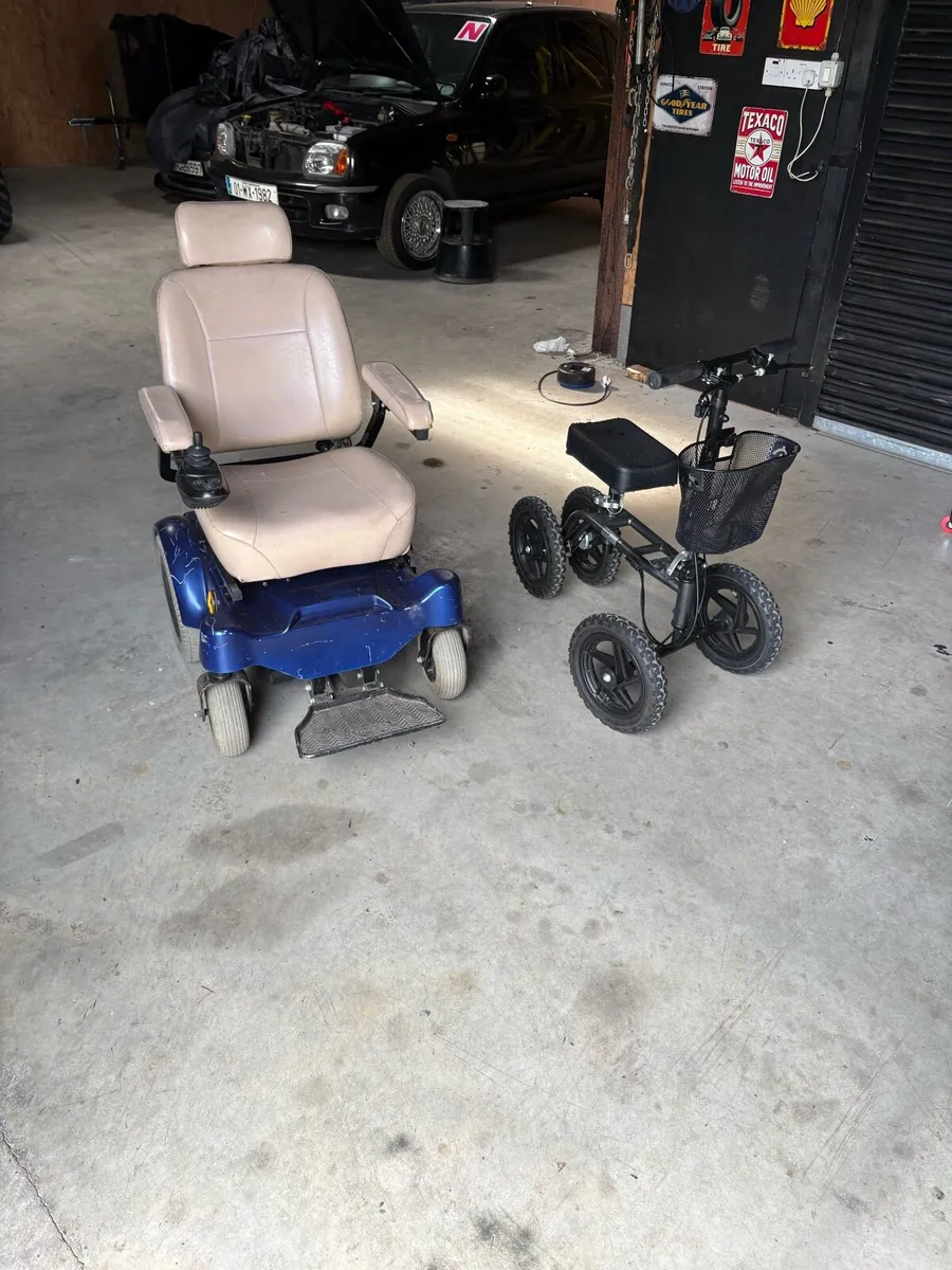 Mobility knee scooter and Electric Mobility chair - Image 1