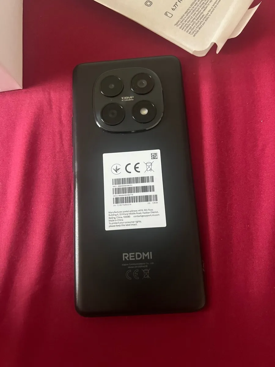 Xiaomi Redmi Note 15 128GB – Black – Excellent Con - Image 4