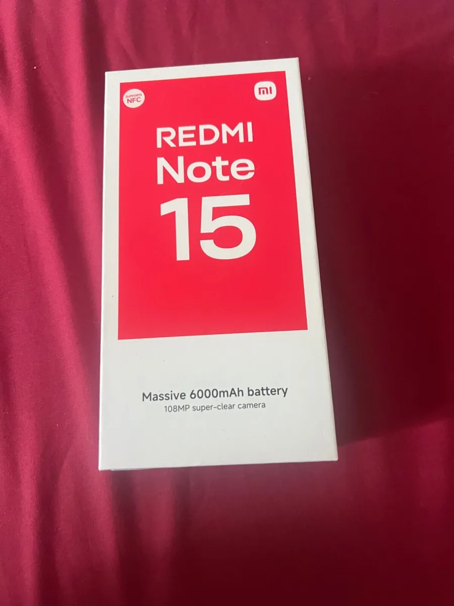 Xiaomi Redmi Note 15 128GB – Black – Excellent Con - Image 3
