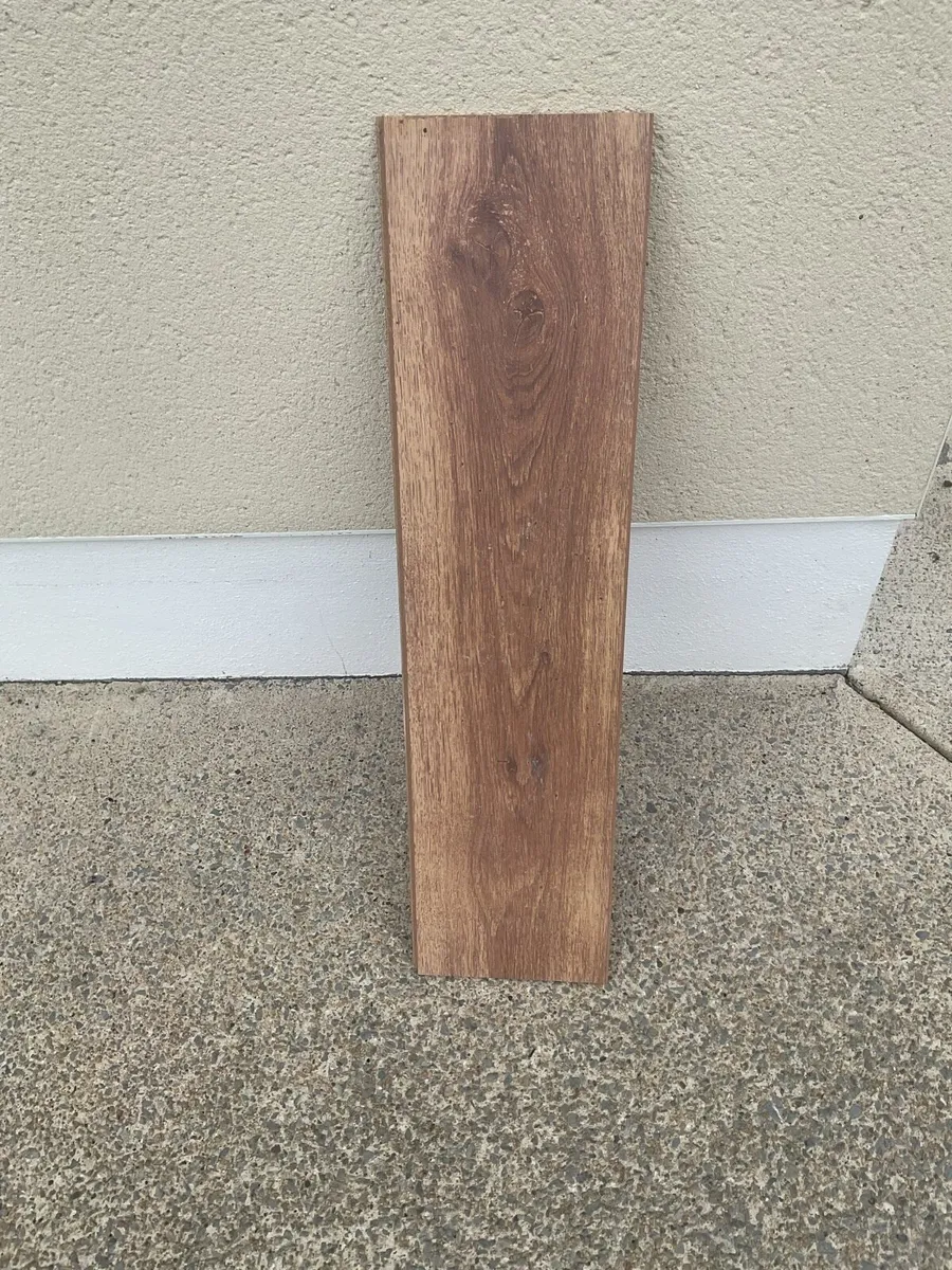 Dark oak click floorboards - Image 1