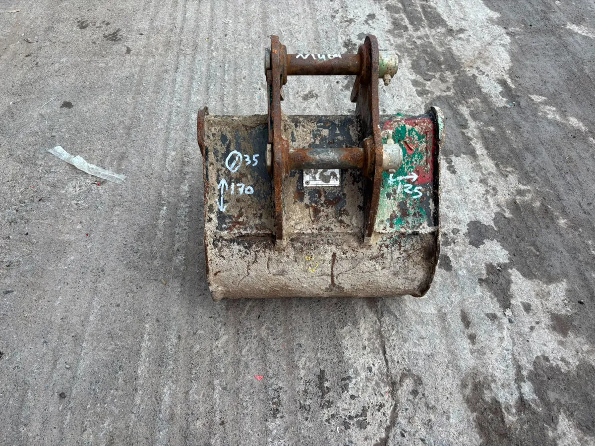heavy-duty excavator grading bucket - Image 3