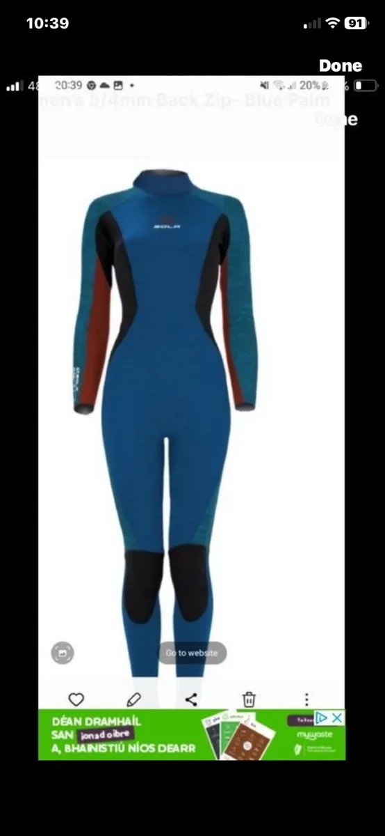 Ladies Wetsuit - Image 1