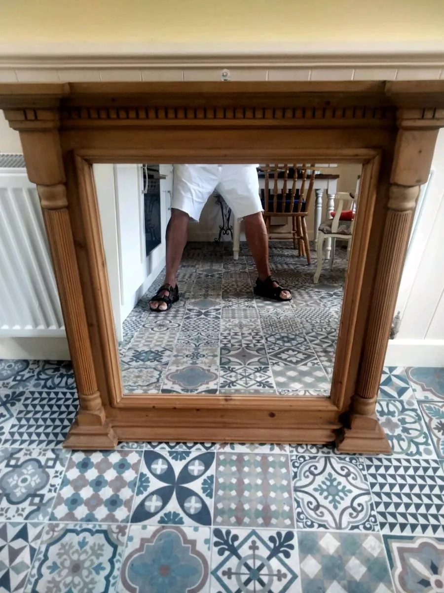 Pine Wall Mirror - Image 1