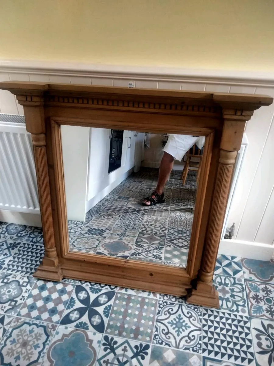 Pine Wall Mirror - Image 4