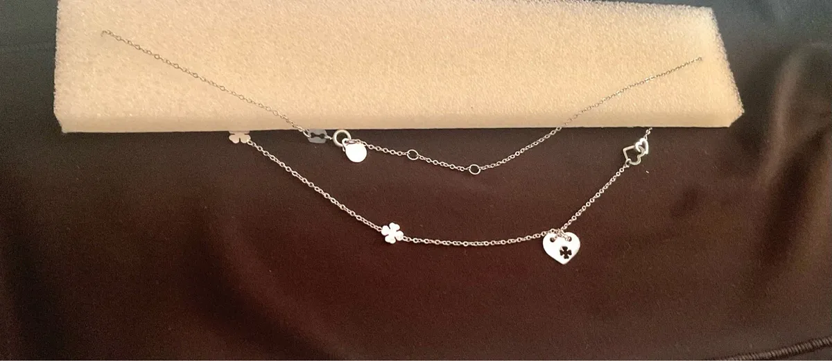 Shamrock Heart Necklace - Image 3