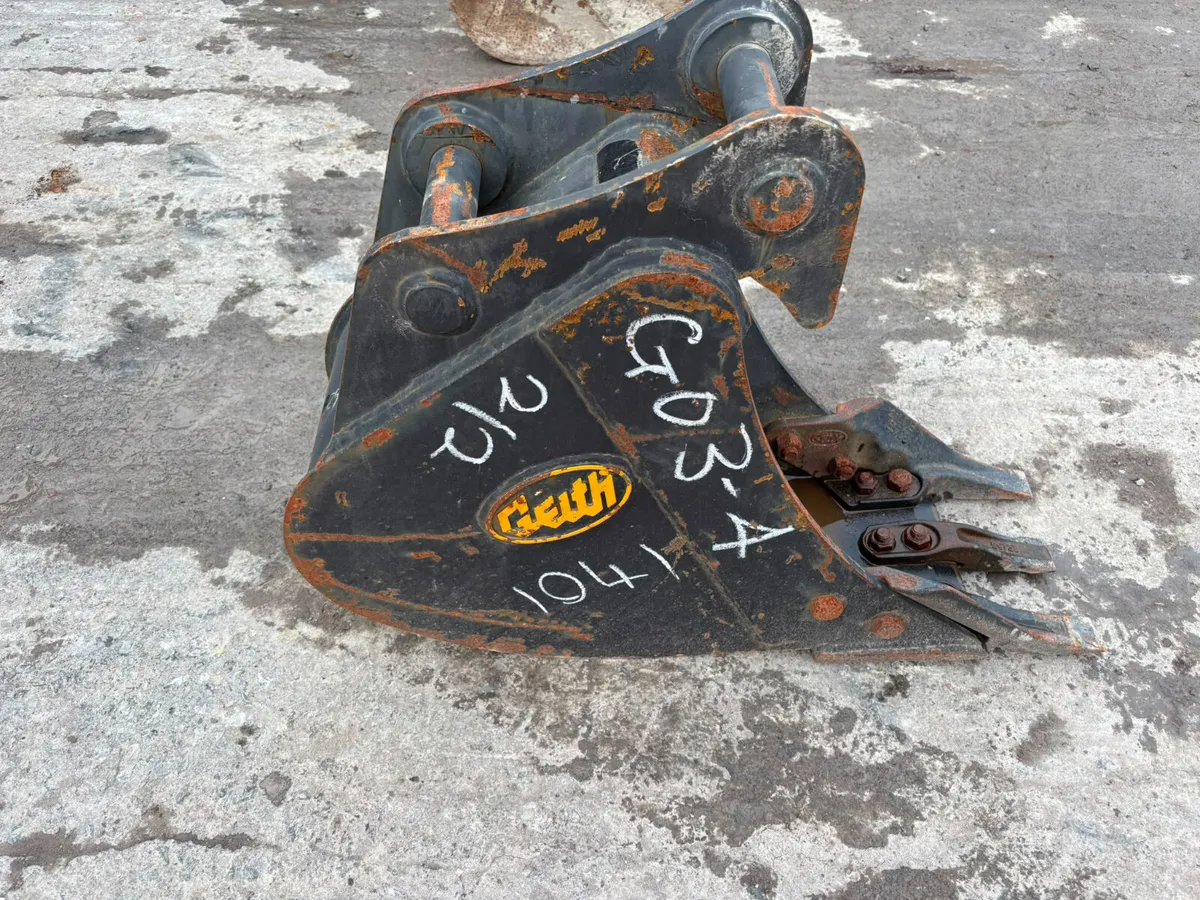 Geith heavy-duty excavator toothed digging bucket - Image 2