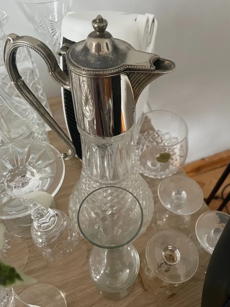 Mixed Antique and Newer Crystal - Image 2