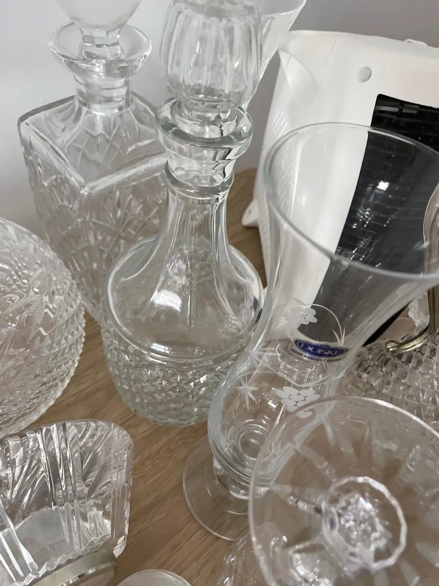 Mixed Antique and Newer Crystal - Image 3