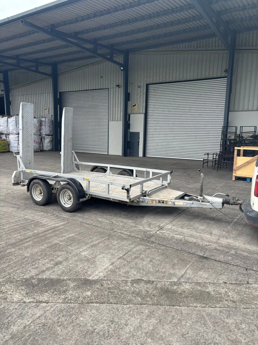 Ifor Williams plant trailer 10x6 - Image 1