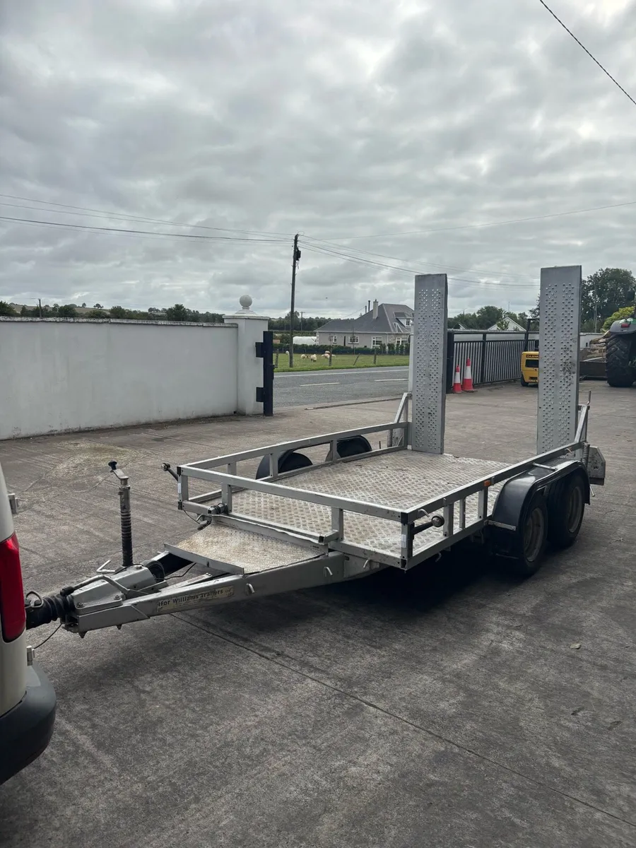 Ifor Williams plant trailer 10x6 - Image 3