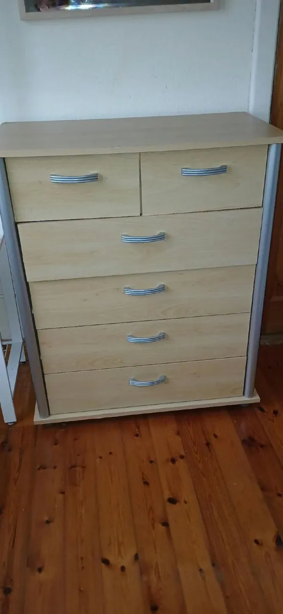 Bunk beds, wardrobe, chest of drawers, matching - Image 4