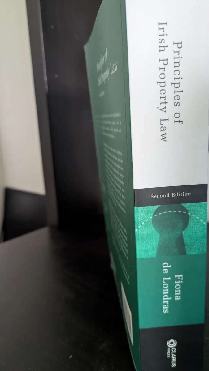 Principles of Irish Property Law - De Londras - Image 2