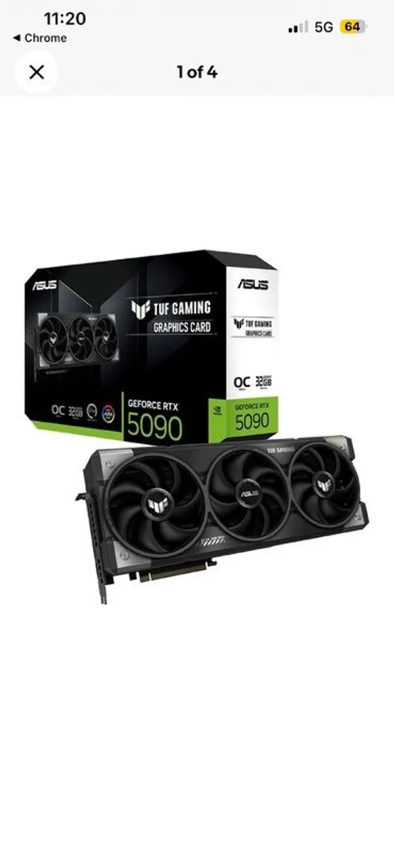 Brand New & Sealed. Asus Geforce Rtx 5090 Tuf Gaming Oc 32gb