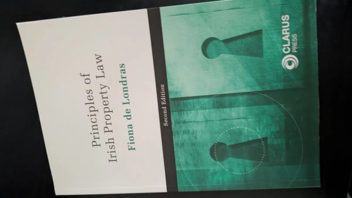 Principles of Irish Property Law - De Londras - Image 4